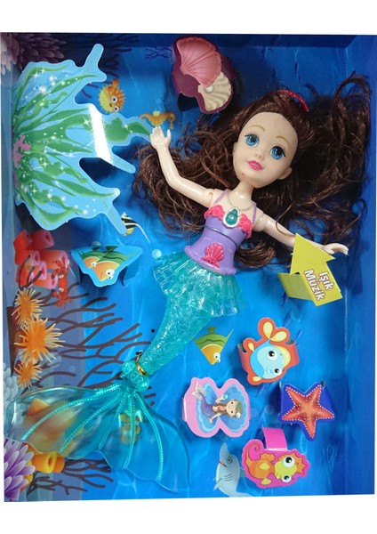 Müzikli Işıklı Sesli Deniz Kızı