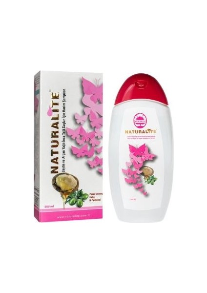 Zeytin ve Argan Yağlı Ince Telli Saçlar Için Hacim Şampuan 500 ml