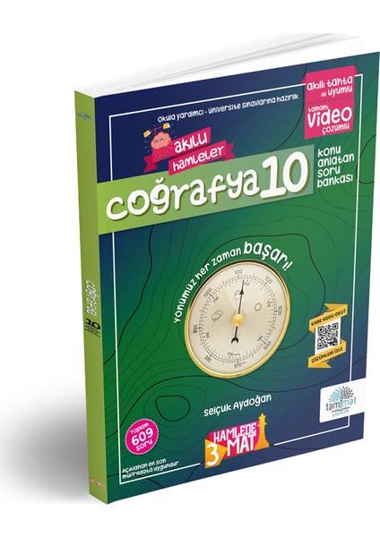 10. Sınıf Coğrafya Konu Anlatan Soru Bankası Video Çözümlü