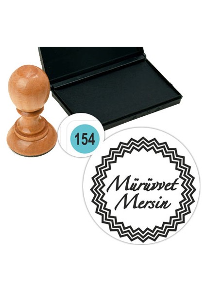 Kişiye Özel Kitap Damgası Kitap Mührü Kaşe Kitap Mühür Özel Damga 154