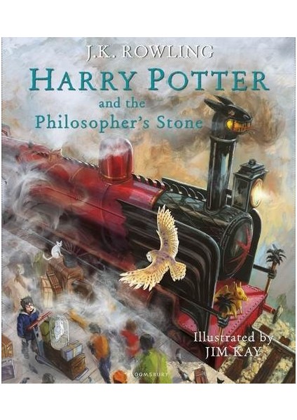 Harry Potter And The Philosopher's Stone Illustrated Edition - J. K. Rowling