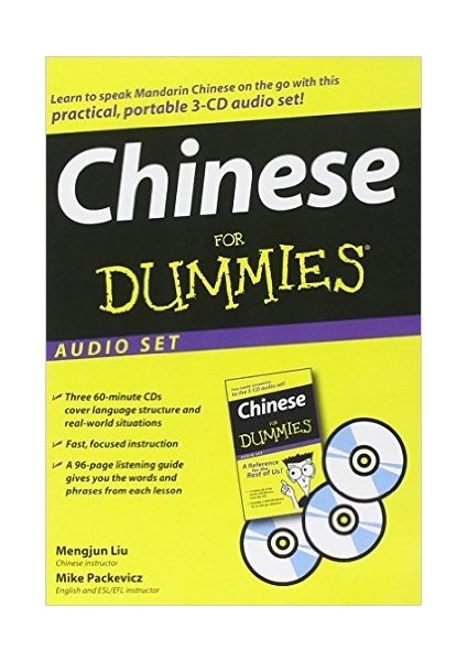 Chinese For Dummies Audio Set - Mike Packevicz