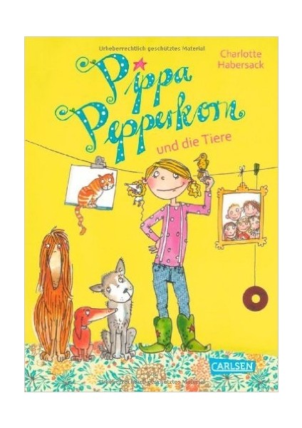 Pippa Pepperkorn und die tiere (Band 2) - Charlotte Habersack
