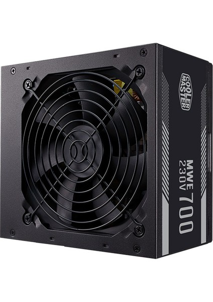 Cooler Master MWE 700W 80+ 2xEPS, Aktif PFC, 120mm Fanlı PSU (MPE-7001-ACABW-EU)