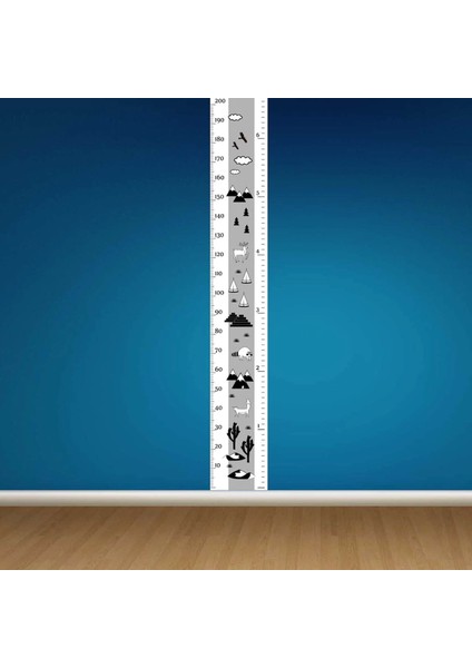 Kt Decoration Kt Decaration 200 cm Boy Ölçer Büyüme Tablosu