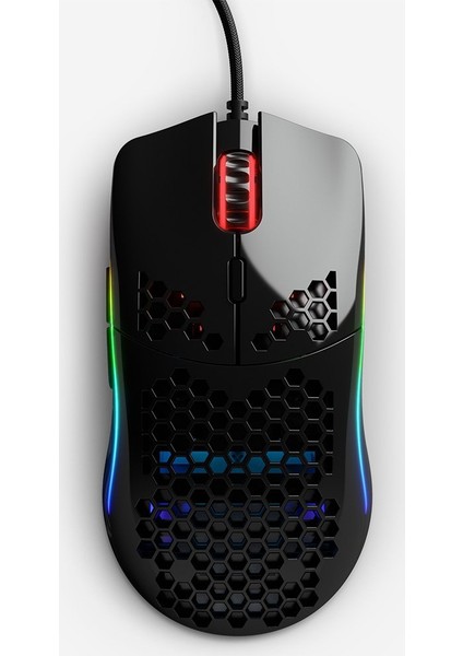 Model O Mouse Kablolu Parlak Siyah RGB Oyuncu Mouse GO-Gblack