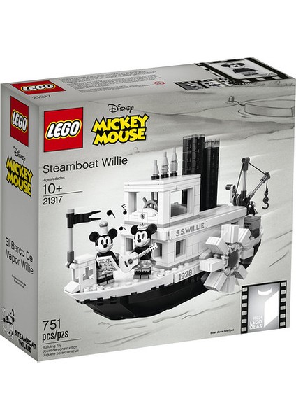 Ideas 21317 Steamboat Willie