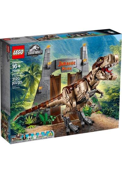 Jurassic World 75936 Jurassic Park: T.rex Rampage