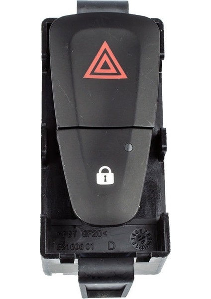 Dacia Sandero 2012-2017 Dörtlü Flaşör Düğmesi 252100502R