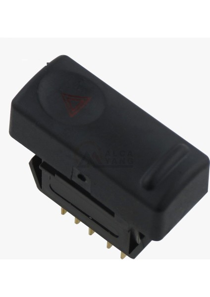Renault 19 Dörtlü Flaşör Düğmesi 7700817335 9 Pin