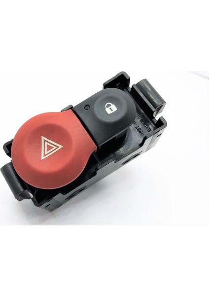 Renault Clio 3 2005-2012 Sonrası Dörtlü Flaşör Düğmesi 6 Pin