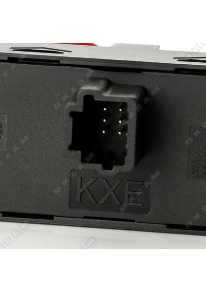 Renault Clio 3 2005-2012 Sonrası Dörtlü Flaşör Düğmesi 6 Pin modelleri