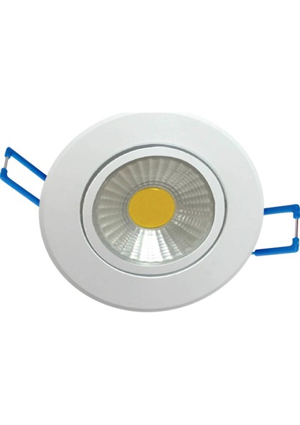 Cob LED Armatur Beyaz Kasa Beyaz 5 w
