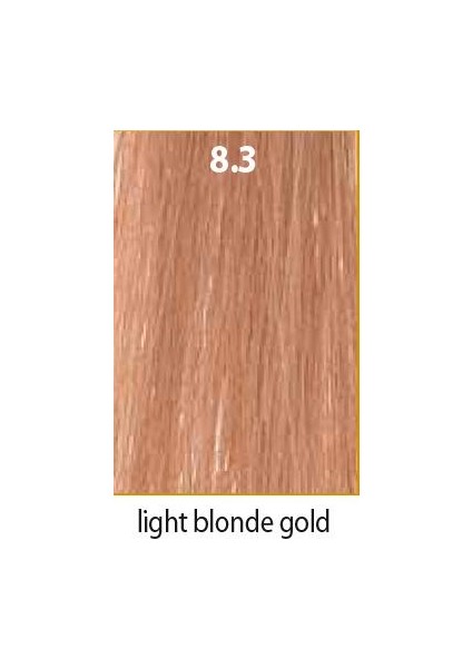 Organik Saç Boyası 8.3 / Açık Kumral Dore fiyatları