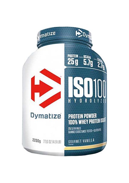 Iso 100 Hydrolyzed Whey Protein Tozu 2200 Gr - Çilek Aromalı