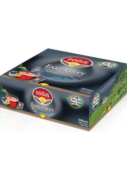 Earl Grey 100'lü Poşet Çay 8'li Set