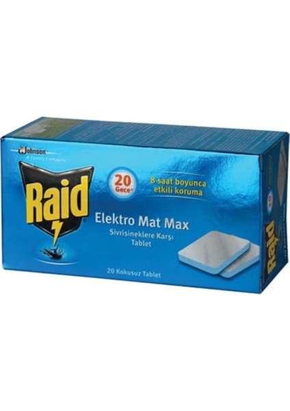 Elektromat Tablet 20'li 12'li Set