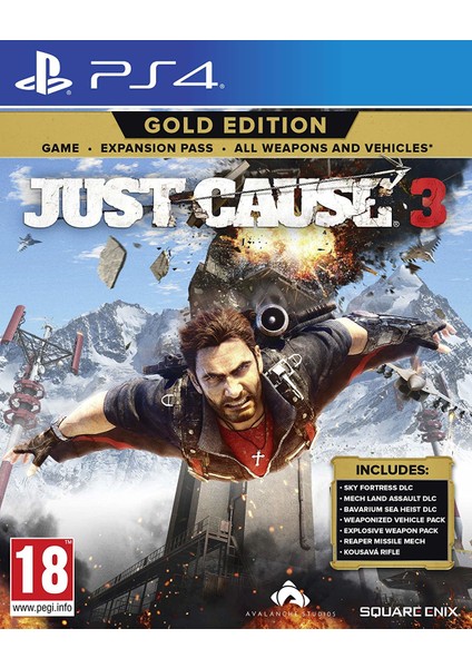 Just Cause 3 Gold Edition PS4 Oyun