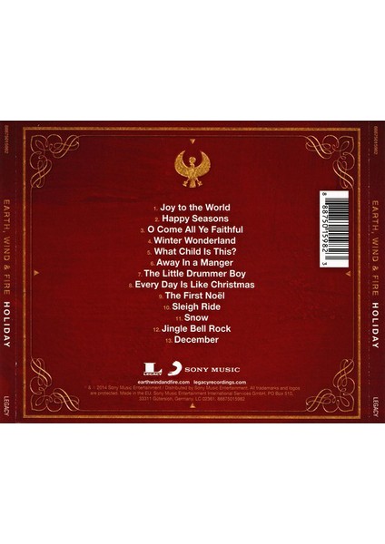 Earth, Wind & Fire ‎– Holiday CD