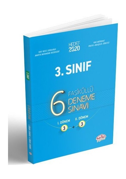 İlkokul 3. Sınıf 6 Deneme Sınavı Fasiküllü