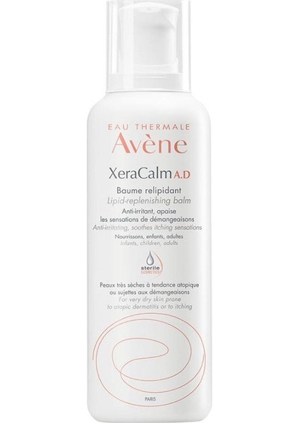 Xeracalm A.D Baume Relipidante Cilt Yatıştırıcı Balsam 400 ml