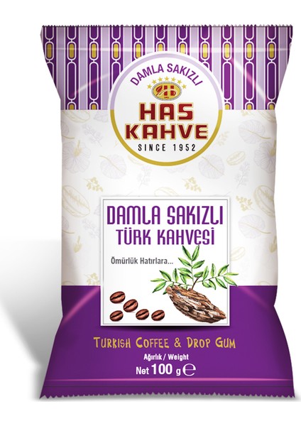 Has Kahve Gurme Kahve Sepeti 3 x 100 gr (Dibek - Kakuleli - Damla Sakızlı Kahve)