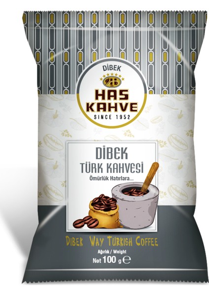 Has Kahve Dibek Türk Kahvesi 12'li 100 gr