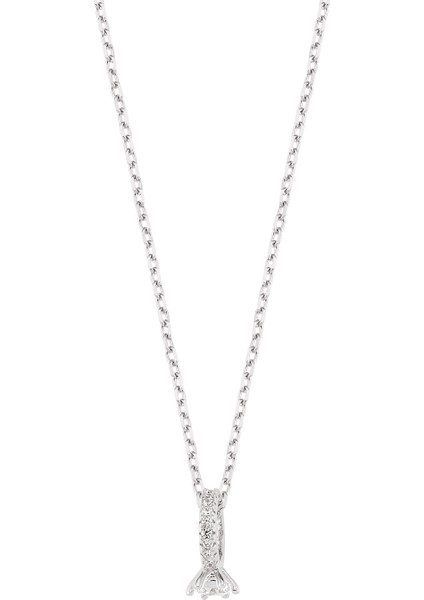 Gümüş Tektaşlı Teklif Kolyesi G803Kl modelleri