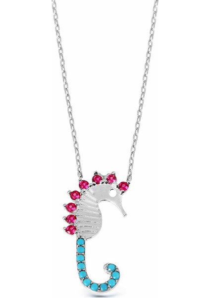 Gümüş Denizatı Kolye modelleri