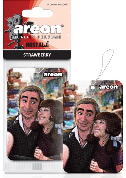 Areon Nostalji Strawberry Araç Kokusu