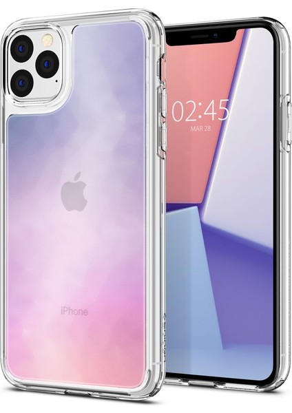 Apple iPhone 11 Pro Max Kılıf Crystal Hybrid Quartz Gradiation - 075CS27063