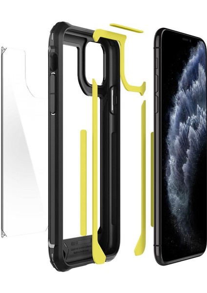 Apple iPhone 11 Pro Kılıf Gauntlet Carbon Black - 077CS27515