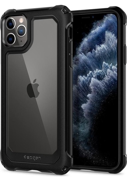 Apple iPhone 11 Pro Max Kılıf Gauntlet Carbon Black - 075CS27495