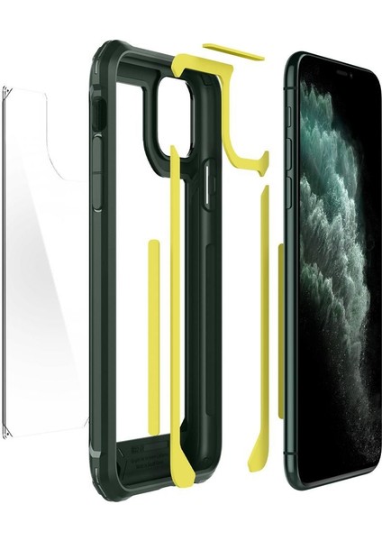 iPhone 11 Pro Max Kılıf Gauntlet Hunter Green