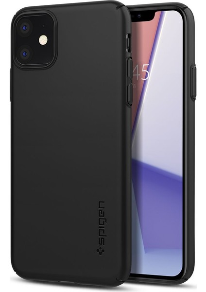 Apple iPhone 11 Kılıf Thin Fit Air Ultra İnce Black - ACS00067