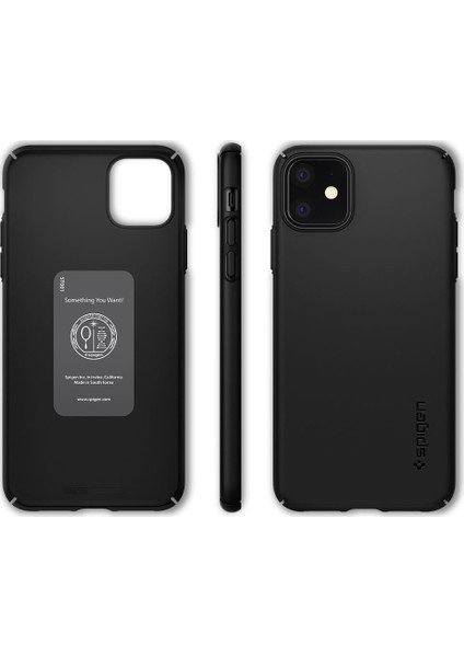 Apple iPhone 11 Kılıf Thin Fit Air Ultra İnce Black - ACS00067 modelleri