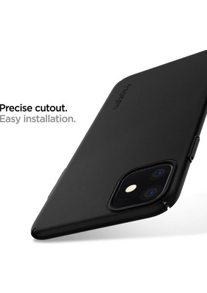 Apple iPhone 11 Kılıf Thin Fit Air Ultra İnce Black - ACS00067 fırsatları