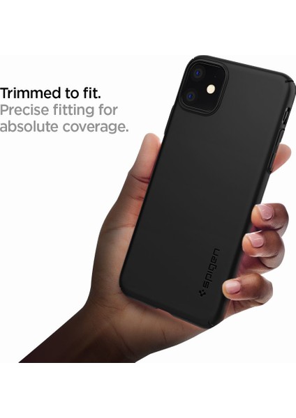 Apple iPhone 11 Kılıf Thin Fit Air Ultra İnce Black - ACS00067 indirimleri