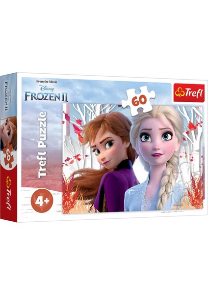 Puzzle Frozen 2 The Enchanted World Of Anna And Elsa 60 Parça Puzzle