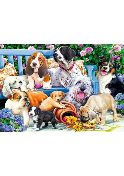 Puzzle Dog In The Garden 1000 Parça Puzzle fiyatları