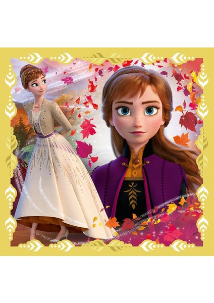 Puzzle Frozen 2 The Power Of Anna And Elsa 3 In 1 Puzzle (20+36+50 Parça)