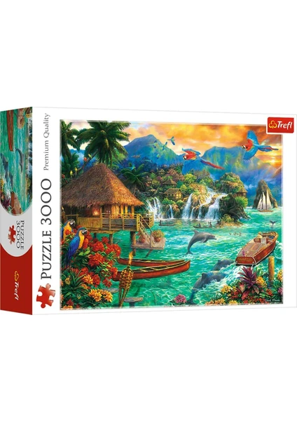 Puzzle Island Life 3000 Parça Puzzle