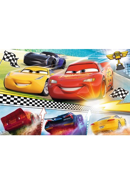 Puzzle Legendary Race Disney Cars 3 60 Parça Puzzle