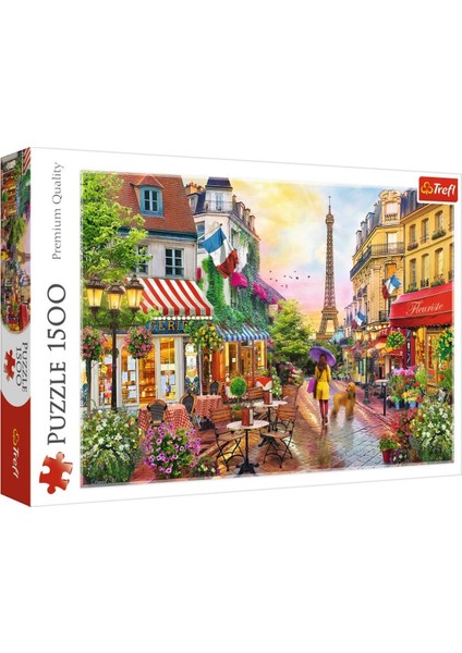 Puzzle Charming Paris 1500 Parça Puzzle