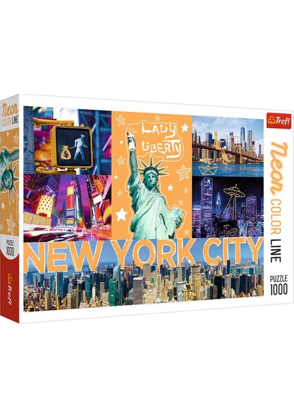 Puzzle Neon City 1000 Parça Neon Puzzle