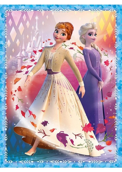 Puzzle Frozen 2 A Mysterious Land 2 In 1 Puzzle (30+48 Parça)