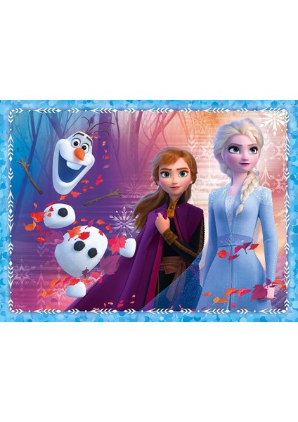 Puzzle Frozen 2 A Mysterious Land 2 In 1 Puzzle (30+48 Parça)