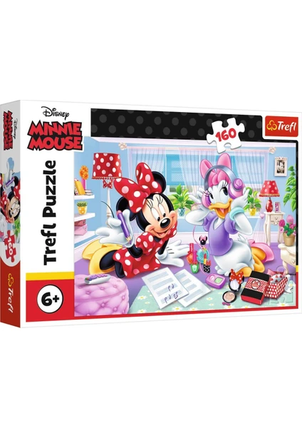 Puzzle Day With Best Friend Disney Minnie 160 Parça Puzzle