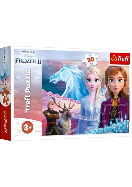 Puzzle Frozen 2 The Courage Of The Sisters 30 Parça Puzzle