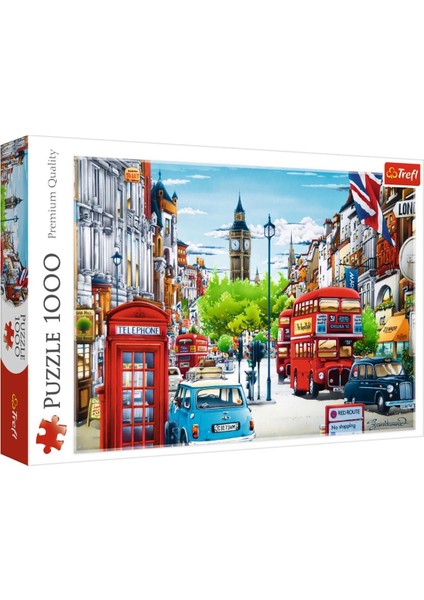 Puzzle London Street 1000 Parça Puzzle